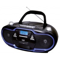 RADIO CASSETTE TREVI CMP 574 USB PORTAB. RADIO REC. CD PLAYER +USB BLUE