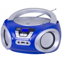 RADIO CD TREVI CMP 544 BT BOOMBOX ESTEREO PORTATIL BLUETOOTH USB AUX-IN AZUL