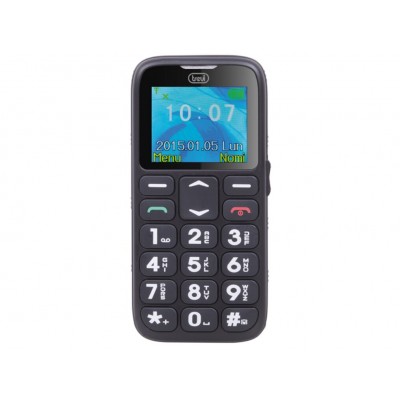 TELEFONO TREVI SICURO 10 SENIOR PHONE BIG BUTTONS FUNCION S.O.S. BLACK