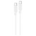 CABLE USB-C 2.0 3A USB-CM-USB-CM 1M NANOCABLE BLANCO