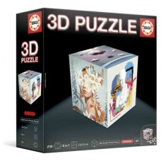 PUZZLE CUBO 3D ANIMALES EDUCA BORRAS 20125 (Espera 4 dias)