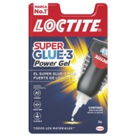 LOCTITE SUPERGLUE-3 CONTROL POWER GEL BL 3 GR LOCTITE 2641843 (Espera 4 dias)