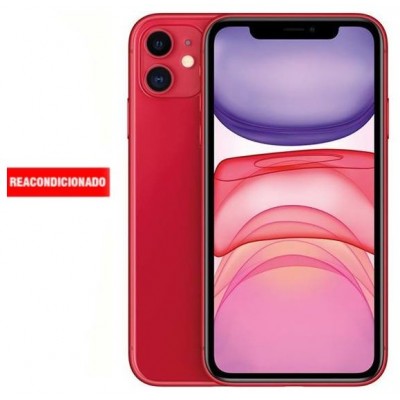 APPLE iPHONE 11 128GB RED REACONDICIONADO GRADO B (Espera 4 dias)