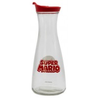 BOTELLA DE CRISTAL SUPER MARIO 1000ML STOR 3589 (Espera 4 dias)