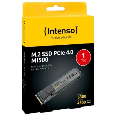 Intenso MI500 SSD 1TB PCIe Gen 4x4 NVME 1.4