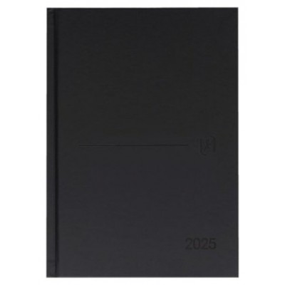 AGENDA 2025 MINIMAL A5 15X21CM DIA PAGINA COLOR NEGRO OXFORD 400189834 (Espera 4 dias)