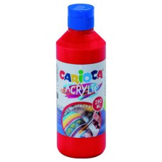 BOTELLA PINTURA ACRILICA 250 ML. ROJO CARIOCA 40431/10 (Espera 4 dias)