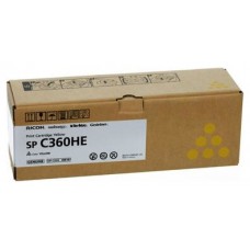 RICOH Print Cartridge Yellow SP C360HE