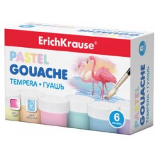 CAJA GOUACHE PASTEL 6 COLORS BY 20ML ERICH KRAUSE 50540 (Espera 4 dias)