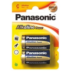 PILA PANASONIC LR14 ALKALINE 2 UNIDADES (Espera 4 dias)