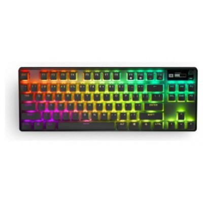 Steelseries Apex Pro TKL teclado USB + RF Wireless + Bluetooth QWERTY Inglés de EE. UU. Negro (Espera 4 dias)