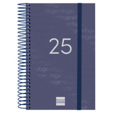 AGENDA 2025 BASIC YEAR E5 117X181MM DIA PAGINA AZUL FINOCAM 741091025 (Espera 4 dias)