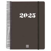 AGENDA 2025 BASIC MY E10 155X212MM DIA PAGINA NEGRO FINOCAM 743526025 (Espera 4 dias)