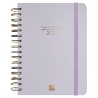 AGENDA 2025 TRENDY ALMA E10 155X212MM DIA PAGINA LILA FINOCAM 762040225 (Espera 4 dias)