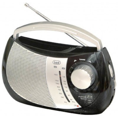 RADIO TREVI RA 764 PORTABLE AM/FM RADIO BLACK