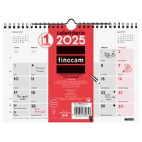 CALENDARIO 2025 NEUTRO PARED ESCRIBIR S 210X150MM FINOCAM 780160025 (Espera 4 dias)