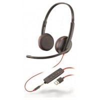 AURICULARES CON MICRO Poly/HP Blackwire 3225 USB-A  Estereo -DESPRECINTADO (Espera 4 dias)