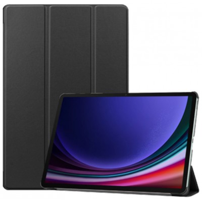 FUNDA TABLET SAMSUNG GALAXY TAB S9/S9 FE SMART TRI-FOLD NEGRO JUST IN CASE (Espera 4 dias)