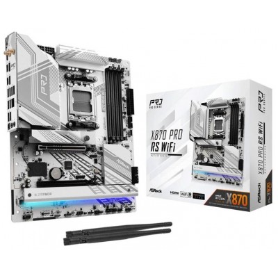 Asrock X870 Pro RS WiFi AMD X870 Zócalo AM5 ATX (Espera 4 dias)