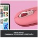 Mouse Logitech Pop Con Emoji Color Rosa Heartbreaker