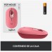 Mouse Logitech Pop Con Emoji Color Rosa Heartbreaker