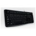 Teclado Logitech K120 Retail Frances Con Cable Usb