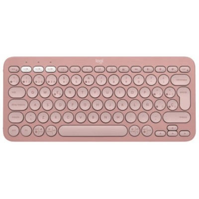 TECLADO WIRELESS K380S PEBBLE KEYS 2 ROSA LOGITECH (Espera 4 dias)