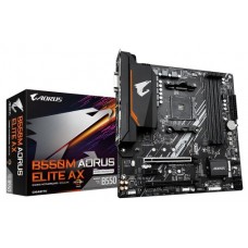 GIGABYTE B550M AORUS ELITE AX placa base AMD B550 Zócalo AM4 micro ATX (Espera 4 dias)