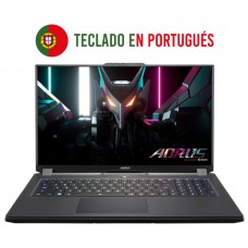 PORTATIL GIGABYTE AORUS 17H BXF-74PT554SH I7-13700H 4080 16GB 1TB 17,3" W11H