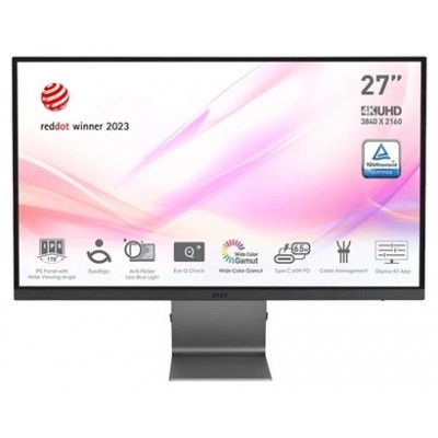 MSI MD271UL Monitor 27" 4K 75hz 2xHDMI  DP USB-C