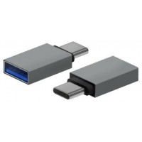 ADAPTADOR MINI USB 3.2 GEN1 3A TIPO USB-CM-AH ALUMINIO