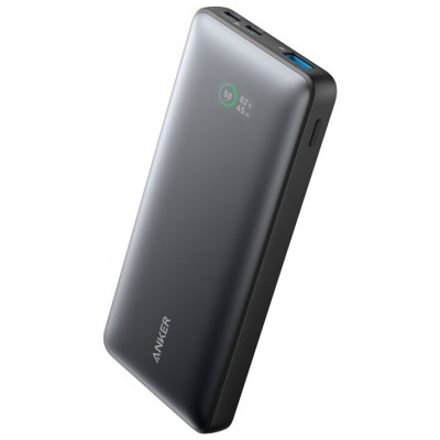 POWER BANK ANKER 10000MAH 2 TYPE-C 1 TYPE-A PORTS 3 PORTS PD 25W BLACK