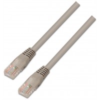 AISENS - CABLE DE RED LATIGUILLO RJ45 LSZH CAT.6 UTP AWG24, GRIS, 7.0M