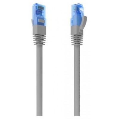 CABLE RED LATIGUILLO RJ45 CAT.6 UTP AWG26 CCA GRIS