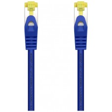 AISENS - CABLE DE RED LATIGUILLO RJ45 LSZH CAT.7 600 MHZ S/FTP PIMF AWG26, AZUL, 2.0M