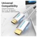 CABLE HDMI V2.0 4K M-M 2 M PLATA VENTION (Espera 4 dias)