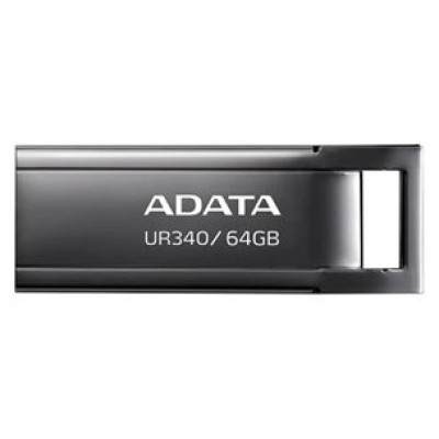 ADATA Lapiz USB UR340 64GB USB 3.2 Metal Black