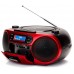 Radio Cd Bluetooth Portable Aiwa Boombox Bbtc-660dab