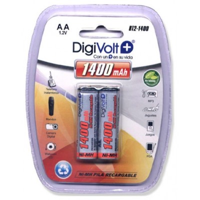 Pila Recargable Aa/r6 1400mah Bt2-1400 "blister