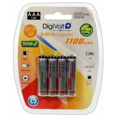 Pila Recargable Aaa/r3 1100mah Bt4-1100 "blister