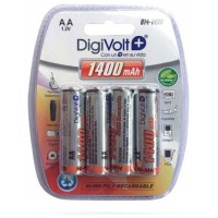 Pila Recargable Aa/r6 1400 Mah Bt4-1400 "blister