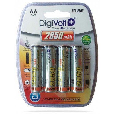 Pila Recargable Aa/r6 2850mah Bt4-2850 "blister