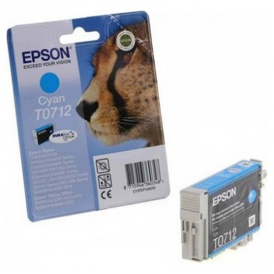 Epson Cartucho T0712 Cyan