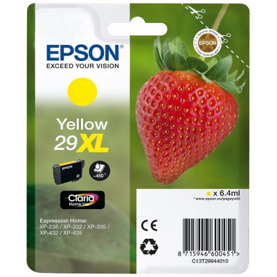 TINTA EPSON C13T29944012 Nº 29XL AMARILLO (Espera 4 dias)