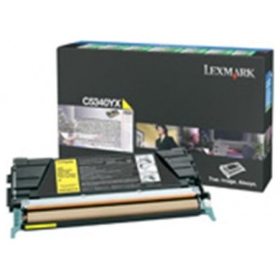 LEXMARK Toner C-534 Retornable Amarillo extra alto rendimiento