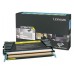 LEXMARK C-736, X-736/738 Toner Amarillo Alto rendimiento Retornable