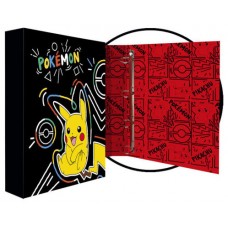 CARPETA 4 ANILLAS COLORFUL POKÉMON CYP BRANDS REDSTRING CA-08-PK (Espera 4 dias)