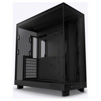 CAJA ATX SEMITORRE NZXT H6 FLOW NEGRO CRISTAL TINTADO