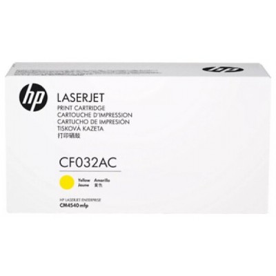 HP Contractual Toner LaserJet CF032AC amarillo