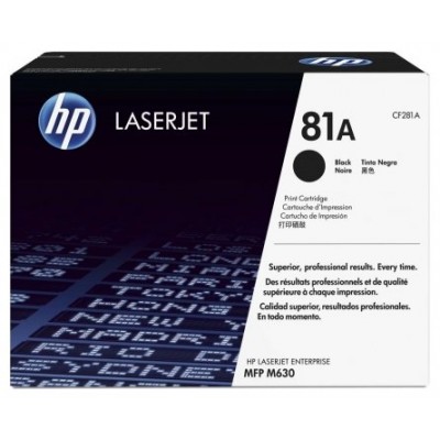 HP toner LaserJet Enterprise M630/M604dn 81A